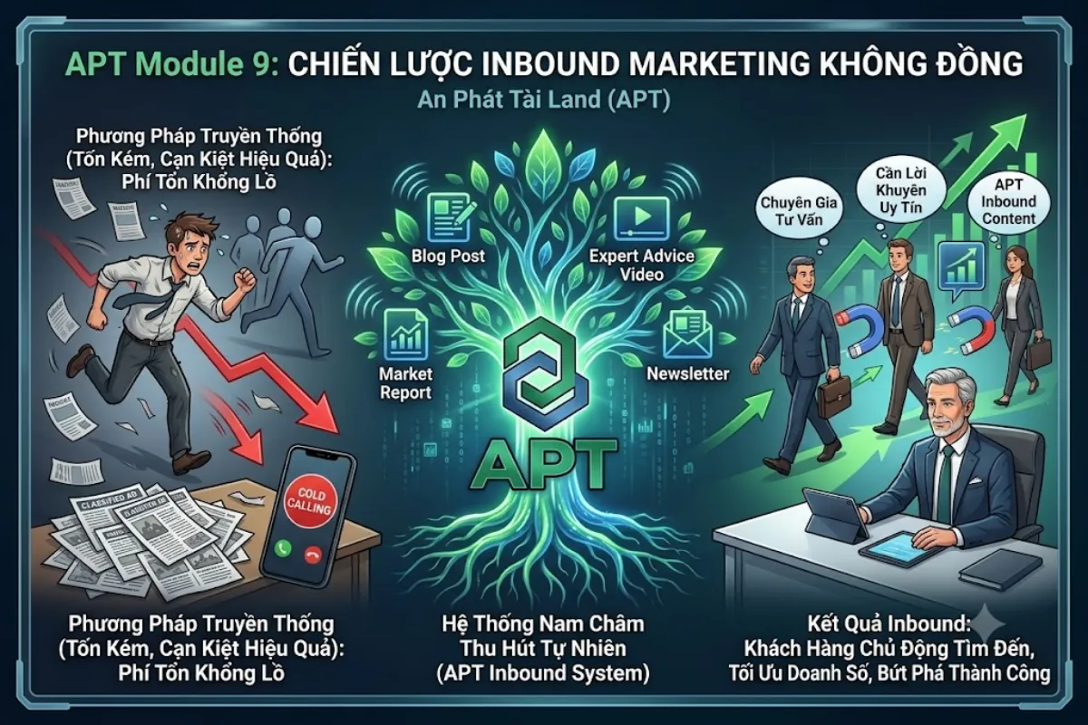 Chiến Lược Inbound Marketing Không Đồng Ngách BĐS