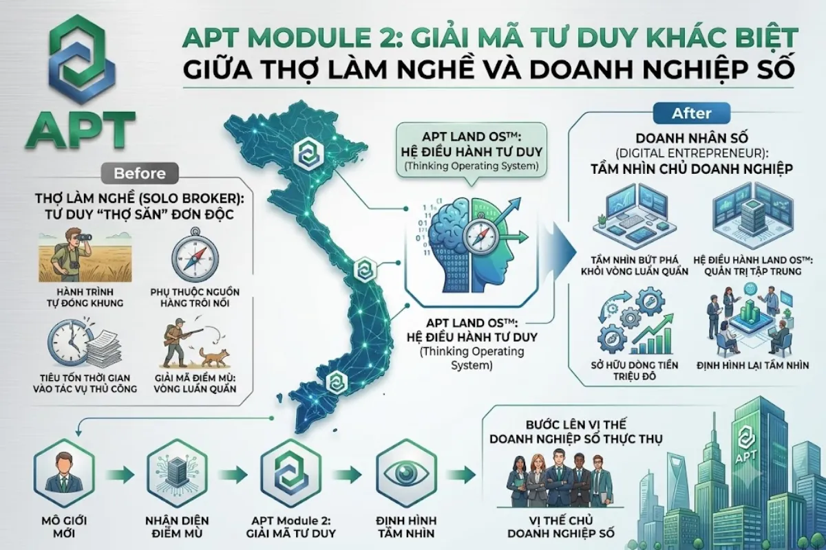 Giải Mã Tư Duy Khác Biệt Giữa Thợ Làm Nghề Và Doanh Nghiệp Số
