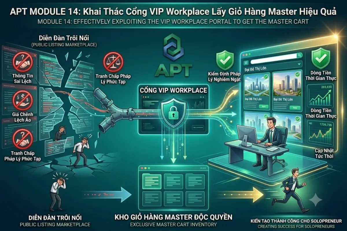 Khai Thác Cổng VIP Workplace Lấy Giỏ Hàng Master Hiệu Quả
