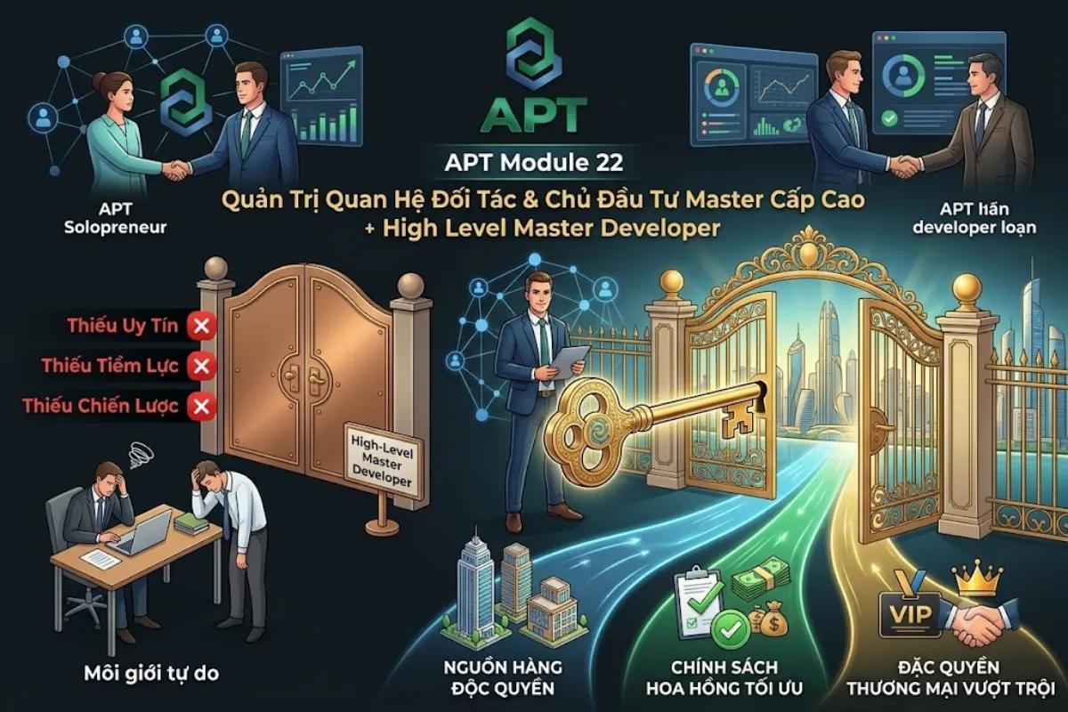 Quản Trị Quan Hệ Đối Tác & Chủ Đầu Tư Master Cấp Cao