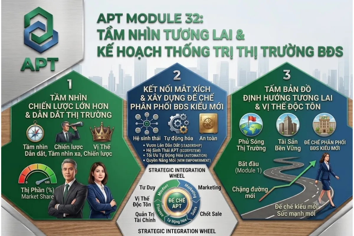 Tầm Nhìn Tương Lai & Kế Hoạch Thống Trị Thị Trường BĐS