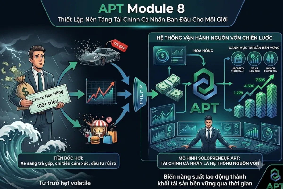Thiết Lập Nền Tảng Tài Chính Cá Nhân Ban Đầu Cho Môi Giới