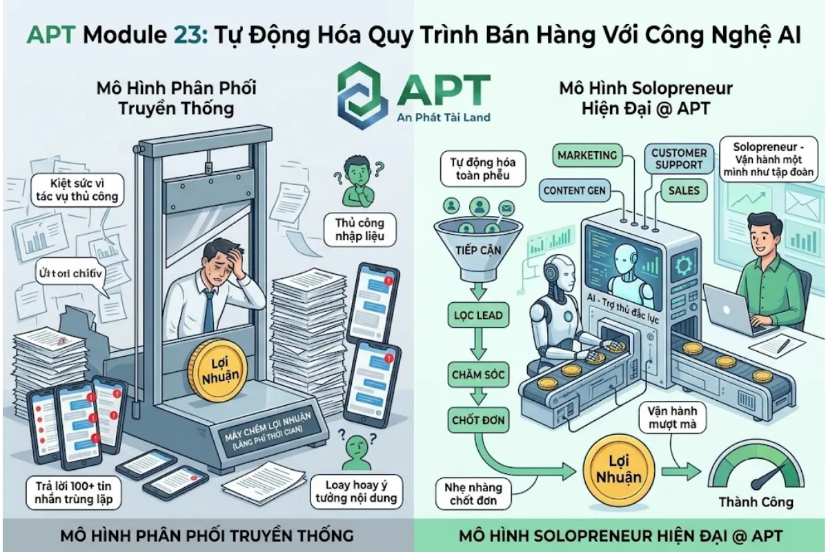 Tự Động Hóa Quy Trình Bán Hàng Với Công Nghệ AI Mô Tả (Sapo/Excerpt)