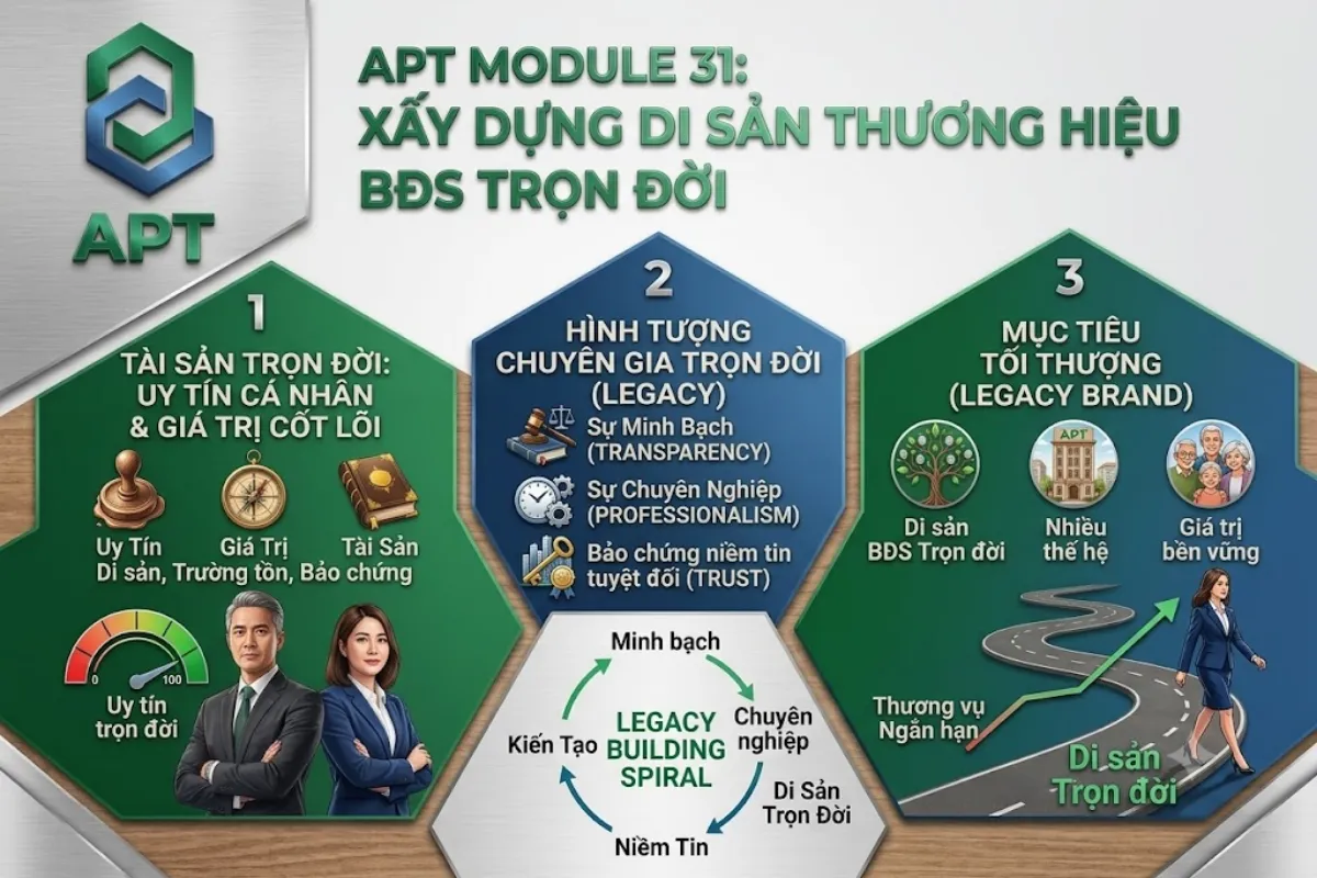 Xây Dựng Di Sản Thương Hiệu BĐS Trọn Đời