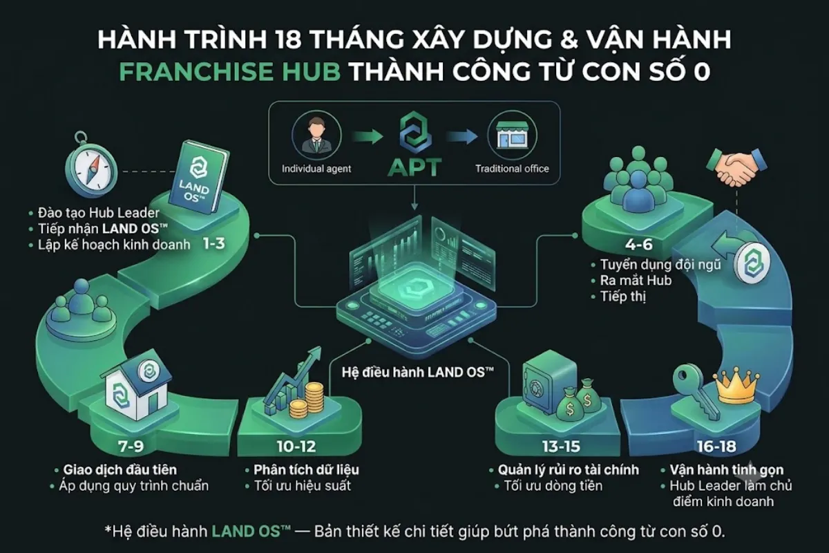 Hành Trình 18 Tháng Xây Dựng Franchise Hub APT