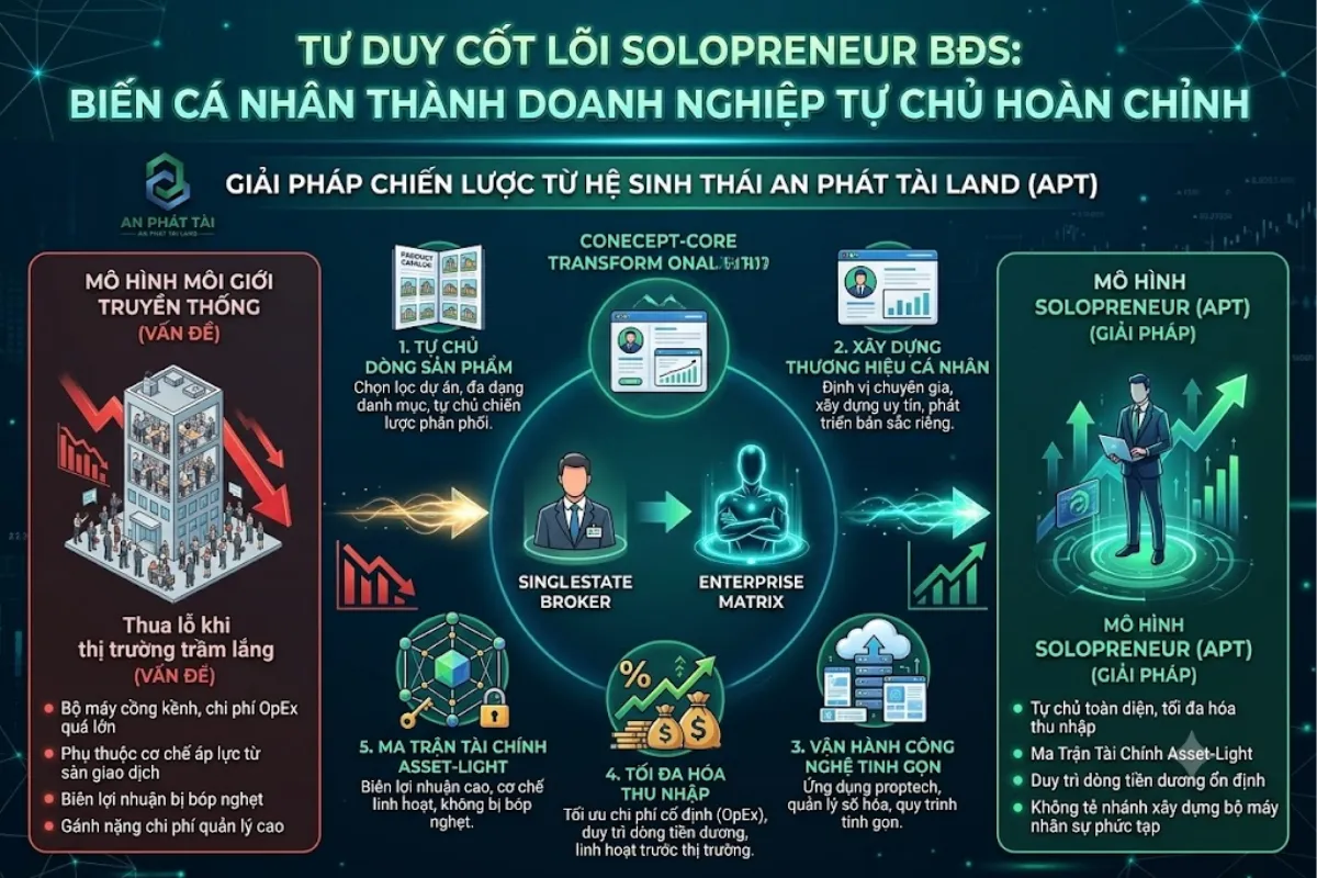 Biến Cá Nhân Thành Doanh Nghiệp Tự Chủ Hoàn Chỉnh